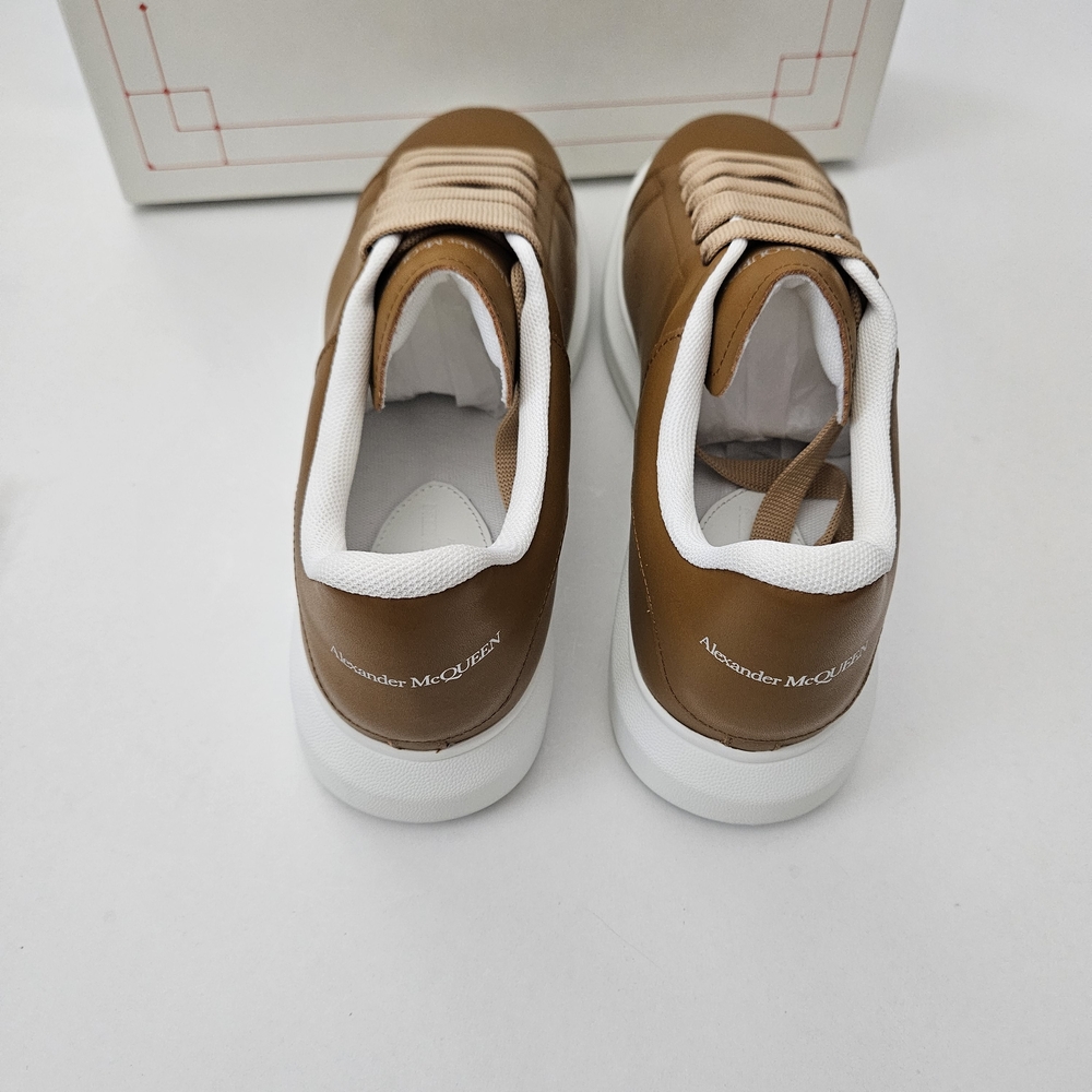 Alexander McQueen Oversized  Men's Sneakers Size 11 Or 45  Faggio - Picture 6 of 16